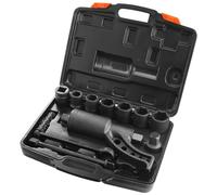 VEVOR Set di Chiave Dinamometrica 25,4 mm Rapporto 1:64 Moltiplicatore di Forza con 8 Bussole, Set Moltiplicatore di Forza Svita Bulloni per la Rimozione dei Dadi per Riparazione Auto Officina Garage