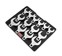 VEVOR Set di chiavi a zampa di gallina, attacco da 1/2", SAE da 14 pezzi (1-1/16" - 2"), set di chiavi a zampa di gallina con vassoio di stoccaggio, materiale 40CR per manutenzione riparazioni