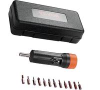 VEVOR Set di Chiavi per Cacciavite Dinamometrico da 1/4" Gamma di Regolazione della Coppia 10-70 pollici-libbre, Cacciavite Dinamometrico con Incremento di 1 pollici-libbre, Set Punte per Cacciavite