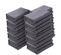 VEVOR Set di Coperte per Traslochi Mobili 1829 x 1372 mm da 12 Pezzi, Coperture Protettive in Cotone Resistente per Traslochi Trasporti Proteggere Pavimenti dei Mobili Elettrodomestici Colore Grigio