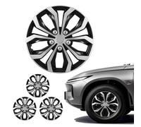 VEVOR Set di Copricerchi per Auto 4 pezzi, Copriruota per Cerchi Dimensioni Compatibili Cerchi R16 16 pollici, Ricambio OEM Compatibile con Hyundai, Chevrolet, Ford Honda, Protezione Cerchi, 10 Raggi