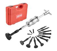 VEVOR Set di Estrattori per Cuscinetti a Foro Cieco per Guarnizioni 16 Pezzi, Set di Utensili per Rimozione con Inserto Pilota a Martello Scorrevole, 10 Pinze di Serraggio Divise Controsupporto