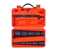 VEVOR Set di Estrattori Separatori per Cuscinetti 52 Pezzi, con 49 Boccole, Albero di Impugnatura e Custodia, Kit di Utensili per Guida Boccole per Installazione e Rimozione in Acciaio al Carbonio