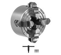 VEVOR Set di Mandrino per Tornio a 4 Griffe Autocentrante per Legno Metallo