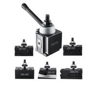 VEVOR Set di Portautensili a Cambio 6 Pezzi per Minitorni 254-381 mm in Acciaio