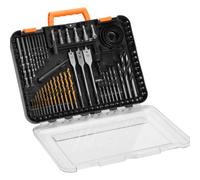 VEVOR Set di Punte da Trapano 100 Pezzi Set di Punte per Cacciavite con Custodia