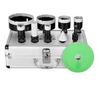 VEVOR Set di Punte diamantate per Carotatore 6 Pezzi 20/25/35/50/75/100mm Set di Seghe a Tazza diamantate con Fresa a Punta Lama conica e Custodia per Punte diamantate a Secco e a Umido