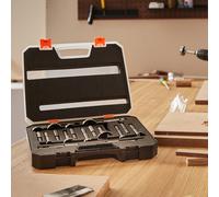 VEVOR Set di Punte Forstner Ø 6-41 mm 16 Pezzi per Trapano Lavorazione del Legno
