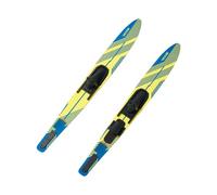 VEVOR Set di Tavole per Sci d'Acqua Lunghezza 170,2 cm con Attacchi a Ferro di Cavallo Regolabili X-9 Rivestimento UV Lucido, Tavole per Sci d'Acqua Combo per Adulti Carico max. 136 kg