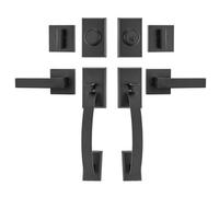 VEVOR Set di maniglie per doppia porta Set di serratura per doppia porta