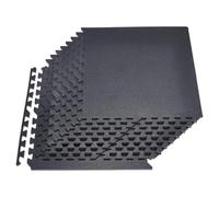 VEVOR Set Tappetino Puzzle Protettivo per Pavimento da Palestra Tappetini Piastrelle in Gomma ad Incastro Palestra Ufficio Casa Allenamento