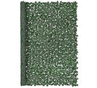 VEVOR Siepe Artificiale 244x183 cm Recinzione Privacy Edera Artificiale Privacy Tessuto a Rete Supporto e Giunto Rinforzato Decorativo Foglie Finte per Giardino, Cortile, Balcone, Terrazza