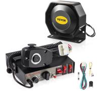 VEVOR Siren Bundle Sirena di avviso di emergenza a 8 toni, 200 W, con altoparlante PA Sistema MIC Scatola sirena per veicolo adatta per veicoli della polizia, ambulanza, vigili del fuoco e del genio