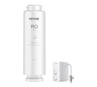 VEVOR Sistema ad Osmosi Inversa a 10 Stadi 600 GPD Sostituzione del Filtro dell'Acqua ad Osmosi Inversa, Cartuccia Filtro RO per 24 Mesi, Riduce Piombo Cloro, per Filtro dell'Acqua Sottolavello SS-004