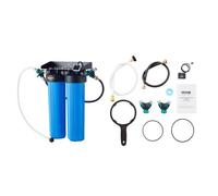 VEVOR Sistema di Acqua Deionizzata per Autolavaggio, Deionizzatore d'Acqua Premium con Misuratore TDS , Filtro Antimacchia per Acqua con Modalità a Doppia Uscita, per Auto Camper Moto, 16,1 kg