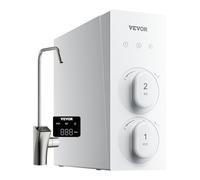 VEVOR Sistema di Osmosi Inversa, Filtro per Acqua a Osmosi Inversa Senza Serbatoio a 8 Stadi 600 GPD, Filtraggio Rubinetto con Schermo Intelligente, Rapporto Puro Scarico Riduzione TDS