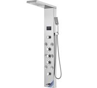 VEVOR Sistema di pannelli doccia 6 modalità doccia LED e schermo Pannello doccia
