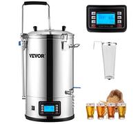 VEVOR Sistema di Produzione Automatico per Birra da 30L, Kit di Produzione di Birra con Pompa di Circolazione e Accessori Completi, Attrezzatura di Produzione di Birra per Uso Commerciale o Domestico