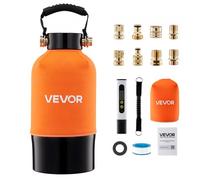 VEVOR Sistema di Pulizia Acqua Deionizzante per Autolavaggio capacità da 757 Litri, Kit per Lavaggio di Auto Filtri in Resina di Mista Deionizzata, Sistema di Acqua Deionizzata per Auto Moto Barca