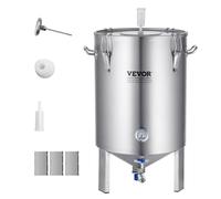 VEVOR Fermentatore a secchio per produzione di birra acciaio inox capienza 60L