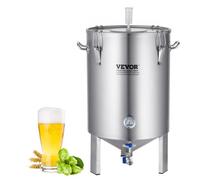 VEVOR Fermentatore a secchio per produzione di birra acciaio inox capienza 60L