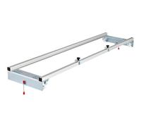 VEVOR Slitta per fresatura, larghezza 60 pollici/152,4 cm, maschera guida per lastra per la lavorazione del legno con funzione di bloccaggio, portatile e facile da regolare