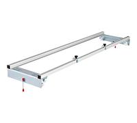 VEVOR Slitta per fresatura, larghezza 60 pollici/152,4 cm, maschera guida per lastra per la lavorazione del legno con funzione di bloccaggio, portatile e facile da regolare