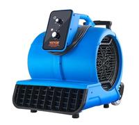 VEVOR Soffiatore da Pavimento1380 Giri/min Ventilatore per Asciugatura Tappeti Portatile 28,31 m³/min con 4 Angoli di Soffio Temporizzatore 3 Impostazioni di Velocità per Uso Domestico e Commerciale