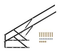 VEVOR Sollevatore per Letto, Dimensioni Letto Compatibili 1500 x 2000 mm Meccanismo di Sollevamento per Letto, Carico 140 kg Leva Pneumatica, Supporto Letto per Carichi Pesanti per Camera degli Ospiti