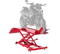 VEVOR Sollevatore per Moto, Altezza di 218-787 mm Supporto di Sollevamento per Moto Flessibile a 360°, Supporto per Riparazione Bici per Impieghi Gravosi con Blocco di Sicurezza per ATV, Moto da Cross
