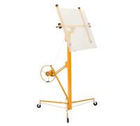 VEVOR Sollevatore per Pannello Cartongesso Altezza max. 4,88 m, Portata 68 kg, con Braccio Telescopico Regolabile da 1,2 a 2,9 m, Ruote Bloccabili, Supporto Sollevamento per Soffitto