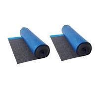 VEVOR Sottopavimento 37,2 m², Imbottitura per Pavimenti in Laminato con Barriera al Vapore Integrata, Fibra ad Alta Resistenza + Pellicola in PE, Isolamento Acustico e Riduce Rumore, per Laminato