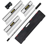 VEVOR Spatola di Finitura, Lama 10/16 / 24 Pollici Peso 4,58 kg Strumento Scremante in Acciaio Inossidabile per La Rimozione di Stucco, Mastice, Gesso, Stucco, Raschiatura, Vernice e Carta da Parati