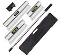 VEVOR Set Spatola di Finitura Lame da 10/24/32 Pollici Acciaio Inox con Manico