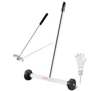 VEVOR Spazzatrice Magnetica Scopa Magnetica Telescopica Battitappeto 38cm