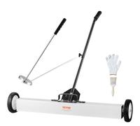 VEVOR Spazzatrice Magnetica Maniglie Telescopica 91 cm Raccolta Chiodi Viti