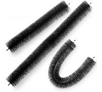 VEVOR Spazzola per grondaie, Lunghezza totale 9 m, Diametro 110 mm, Strumento per pulizia grondaie, Spazzola per grondaie, Kit pulizia foglie per grondaie 5" foglie detriti dal tetto