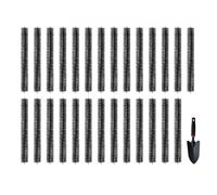 VEVOR Spazzola per Grondaie Pulizia Foglie Detriti Lunghezza 24,4 m 27 Pezzi