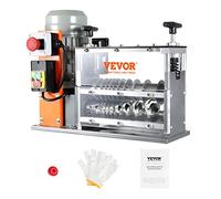 VEVOR Spelacavi elettrico da 1,5 - 32 mm, spelacavi 750 W, velocità 30 m al minuto, lama in acciaio a molla 65 Mn, ideale per spellare filo di rame