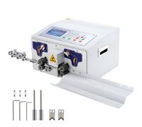 VEVOR Spelafili Automatica Computerizzata 300 W, Macchina Spelafili Automatica per Spogliatrici a Cavo CA 220 V/50 Hz, Macchina Spelafili SWT508-JE con Display LCD, Usata nell'Industria Elettronica