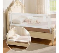 VEVOR Sponda Barriera per Letto Bambini Neonati Lunghezza 2m Altezza 68-89 cm