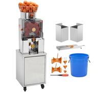 VEVOR Spremiagrumi Verticale Estrattore d'Arancia Alimentazione Automatica 120W