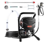 VEVOR Spruzzatore di Vernice 650w 3000 PSI Tubo 7,6m Commerciale Casa 1,17L/min