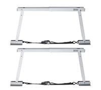 VEVOR Stabilizzatore per Paraurti per Camper, Set di Supporto per Caravan Rimorchi e Semirimorchi, Cavalletti di Sostegno per Auto, Altezza Regolabile da 304,8 a 711,2 mm, Peso di 2,8 kg, 2 pz