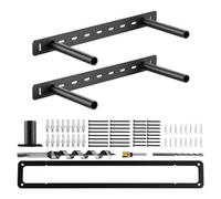 VEVOR Staffe per Mensole Galleggianti Resistenti, 2 Pezzi, Supporto per Mensole Nascoste per Impieghi Gravosi da 406,4 x 157,4 x 38,1 mm Capacità di Peso di 68 kg per Montaggio a Parete