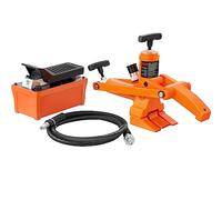 VEVOR Stallonatore idraulico, Stallonatore per pneumatici da 1000 PSI con pompa a pedale in metallo, Strumento stallonatore in acciaio per carichi pesanti per trattori, camion, autobus, tosaerba, ATV