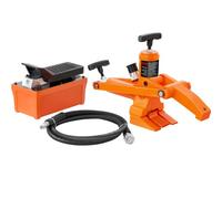 VEVOR Stallonatore idraulico, Stallonatore per pneumatici da 1000 PSI con pompa a pedale in metallo, Strumento stallonatore in acciaio per carichi pesanti per trattori, camion, autobus, tosaerba, ATV