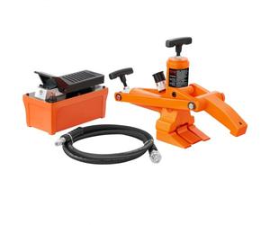 VEVOR Stallonatore idraulico, Stallonatore per pneumatici da 1000 PSI con pompa a pedale in metallo, Strumento stallonatore in acciaio per carichi pesanti per trattori, camion, autobus, tosaerba, ATV