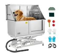 VEVOR Stazione di Lavaggio per Cani con Sollevamento Elettrico 127 cm a Destra