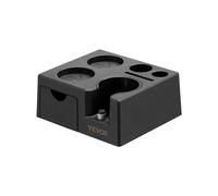 VEVOR Stazione di Pressatura per Caffè Espresso, Materiale ABS, Pressino per Espresso Manuale con Fessura Staccabile, Scatola di Battitura per Caffè Espresso con Base Antiscivolo, per Manici 51-58 mm